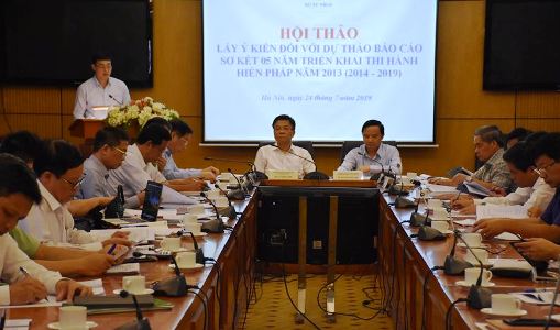 Chủ động, sáng tạo nhằm bảo đảm thi hành Hiến pháp