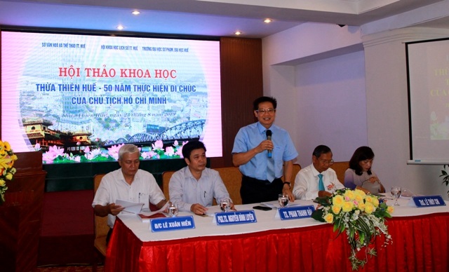 “Thừa Thiên Huế - 50 năm thực hiện Di chúc của Chủ tịch Hồ Chí Minh”