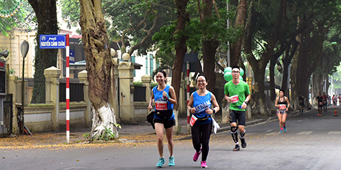 ​Quảng bá hình ảnh Thủ đô qua Giải Marathon Quốc tế