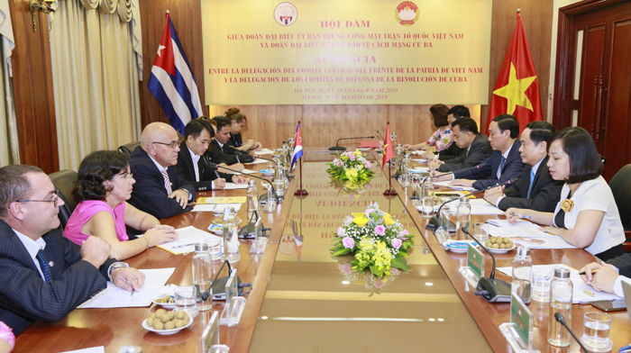 Tăng cường quan hệ hợp tác toàn diện Việt Nam - Cuba