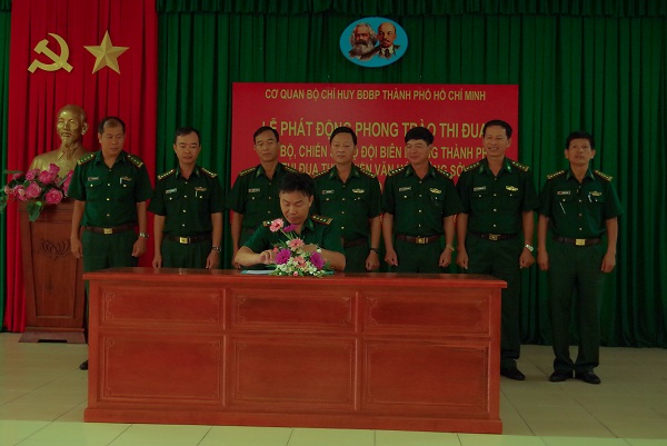 Thực hiện văn hóa công sở, xứng danh Bộ đội Cụ Hồ