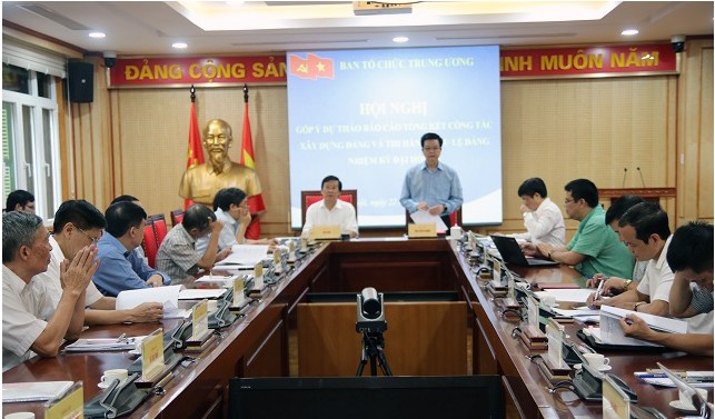 ​Góp ý dự thảo Báo cáo tổng kết công tác xây dựng Đảng