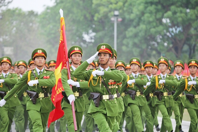 Xây dựng lực lượng Công an nhân dân vững mạnh toàn diện