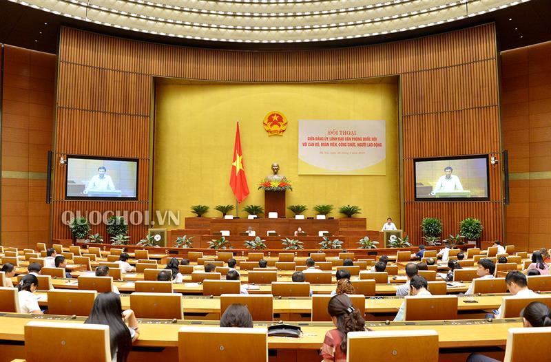 Văn phòng Quốc hội phát động phong trào thi đua thực hiện văn hóa công sở