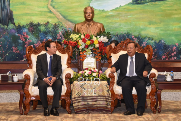 Phối hợp hiệu quả giữa hai Văn phòng Trung ương Đảng Việt Nam - Lào
