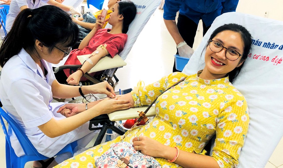 290 đơn vị máu “yêu thương” dành cho bệnh nhân tại Bệnh viện Đa khoa Đà Nẵng