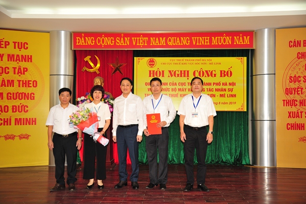 Hà Nội Hợp nhất 3 chi cục thuế