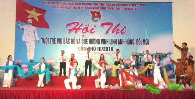 “Tuổi trẻ với Bác Hồ và quê hương Vĩnh Linh anh hùng, đổi mới”