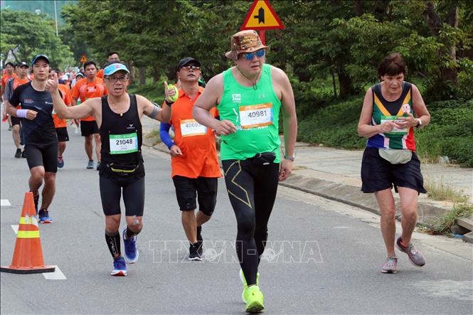 Tranh tài tại Cuộc thi Marathon quốc tế Đà Nẵng 2019
