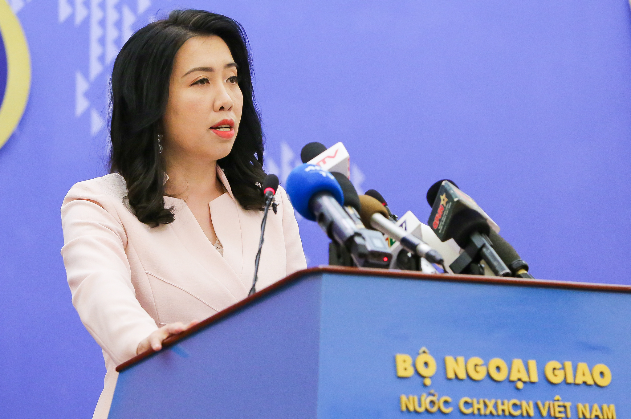 Nhóm tàu Hải Dương 8 dừng hoạt động ở vùng đặc quyền kinh tế và thềm lục địa của Việt Nam