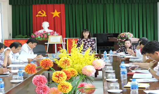 Thị xã Ngã Bảy Giao ban công tác phát triển đối tượng tham gia bảo hiểm