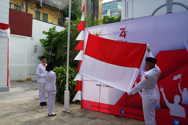 Kỷ niệm 74 năm Quốc khánh Indonesia