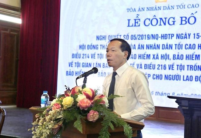 Tòa tối cao hướng dẫn áp dụng tội trốn đóng, gian lận bảo hiểm xã hội