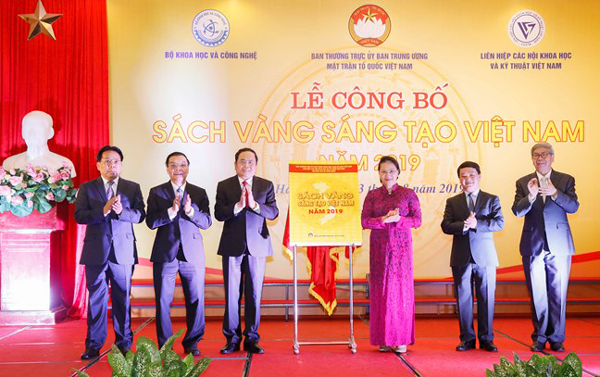 Vinh danh 74 công trình tiêu biểu trong Sách vàng Sáng tạo Việt Nam 2019