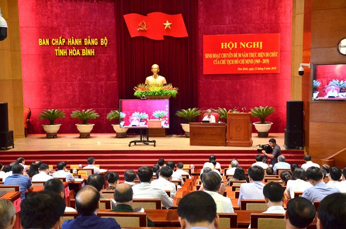 Triển khai sâu rộng đợt sinh hoạt chuyên đề 50 năm thực hiện Di chúc của Chủ tịch Hồ Chí Minh