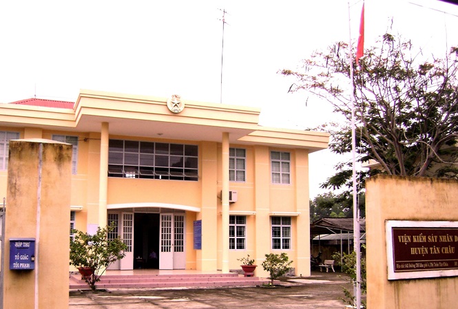Khởi tố Phó Viện trưởng Viện KSND huyện Tân Châu