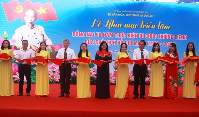 Nhiều hoạt động kỷ niệm 50 năm thực hiện Di chúc của Chủ tịch Hồ Chí Minh