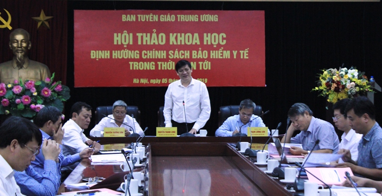 Chính sách BHYT cần bảo đảm chất lượng, công bằng và hiệu quả cho người dân