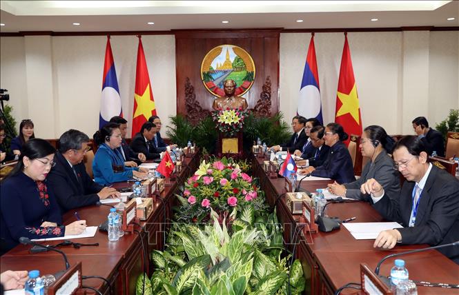 Tăng cường hợp tác giữa Quốc hội hai nước Việt Nam - Lào