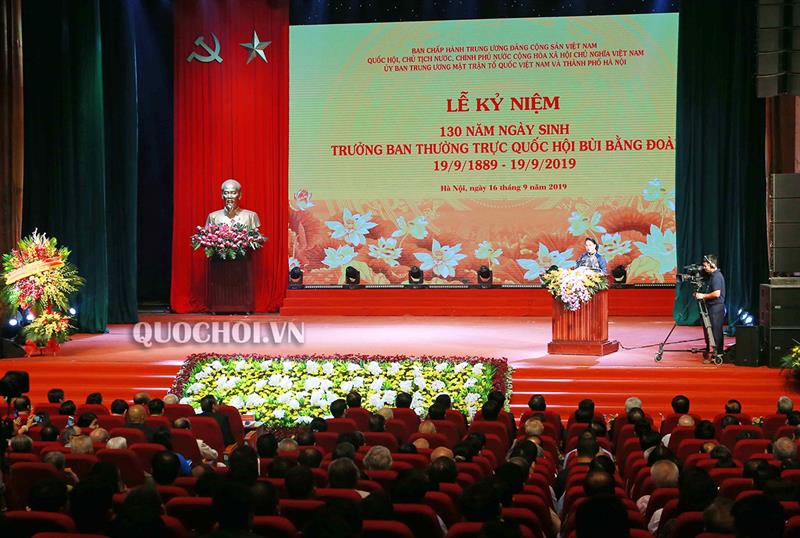 Kỷ niệm trọng thể 130 năm ngày sinh Trưởng Ban Thường trực Quốc hội Bùi Bằng Đoàn 🎥