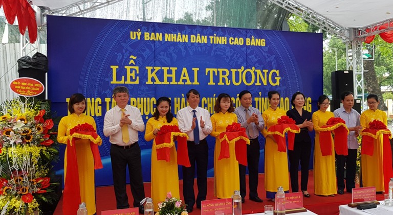 Cao Bằng Trung tâm phục vụ hành chính công đặt tại Bưu điện tỉnh