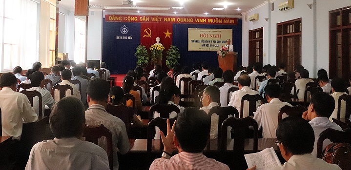 Phú Yên Tháo gỡ khó khăn, vướng mắc trong công tác BHYT học sinh, sinh viên
