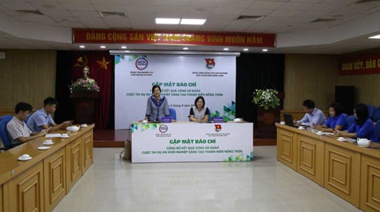105 dự án vào bán kết cuộc thi khởi nghiệp sáng tạo thanh niên nông thôn