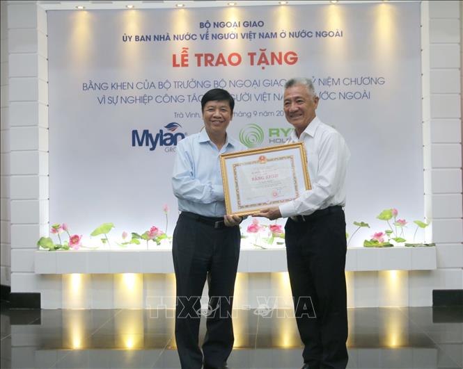 Tri ân tấm lòng hướng về Tổ quốc của Tiến sỹ Nguyễn Thanh Mỹ
