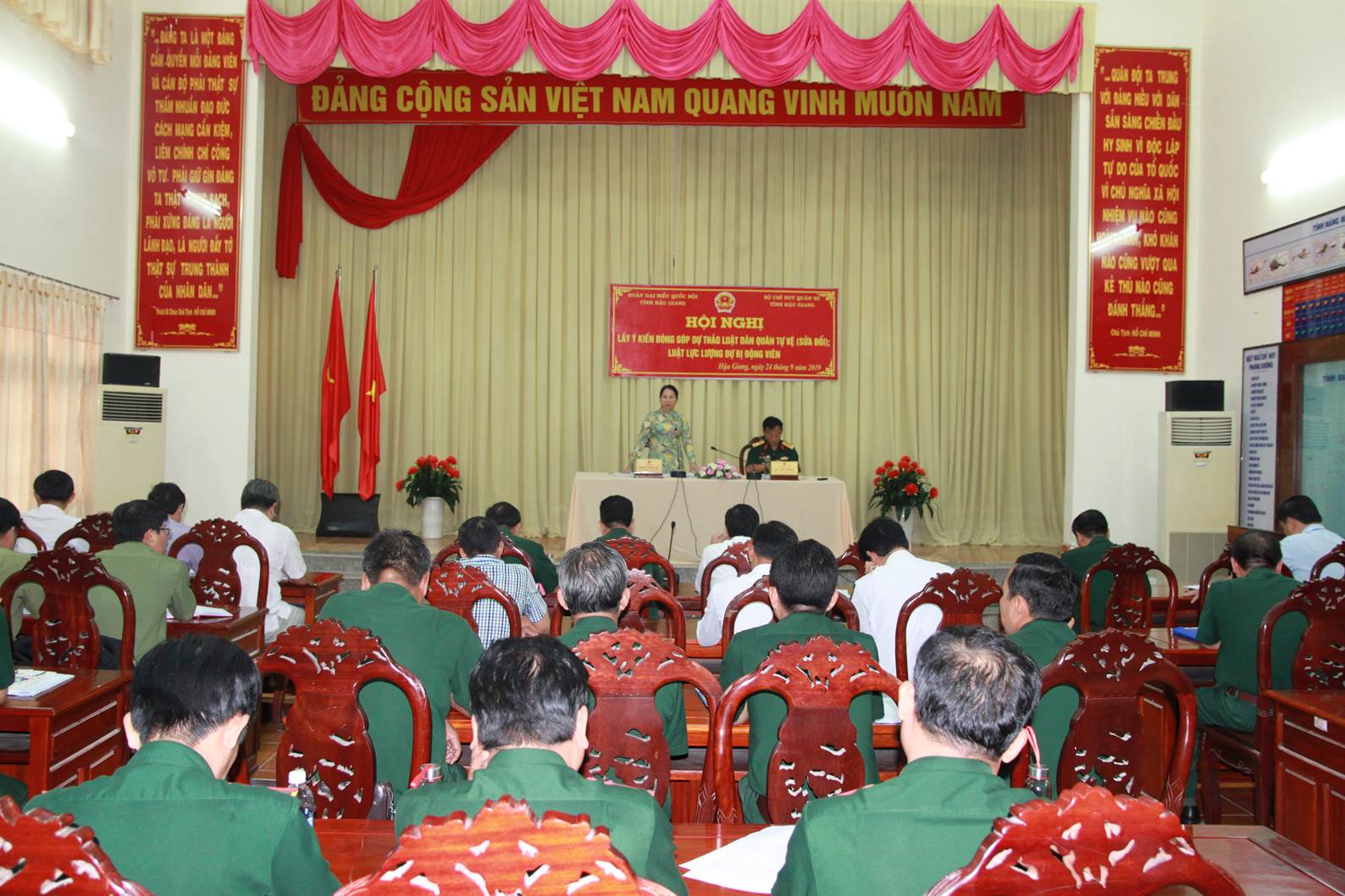 Hậu Giang đóng góp dự thảo hai dự Luật