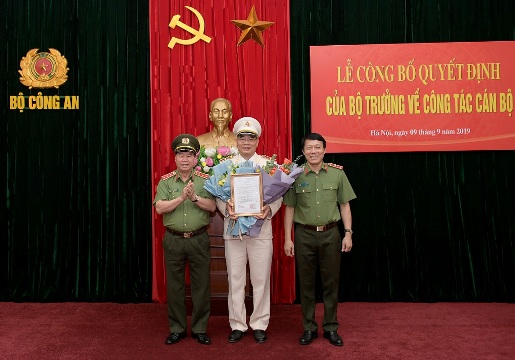 Thiếu tướng Tô Ân Xô giữ chức Chánh văn phòng Bộ Công an