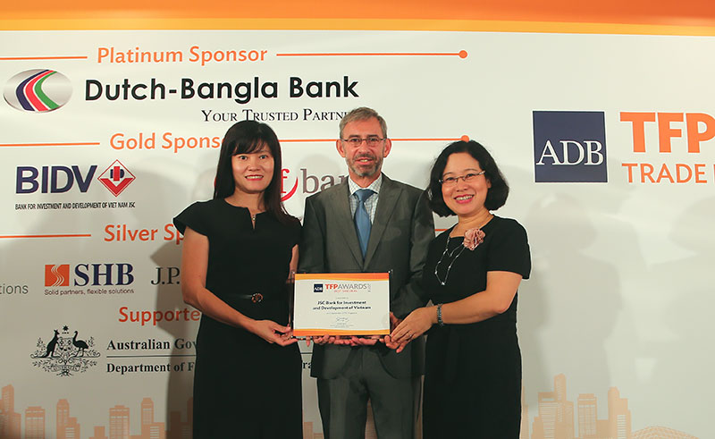BIDV nhận giải thưởng “Best SME Deal” của ADB