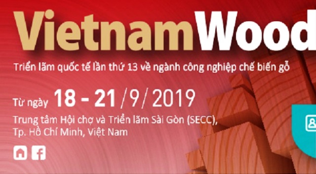 Gần 500 đơn vị tham gia Triển lãm thiết bị công nghệ phục vụ chế biến gỗ VietnamWood 2019