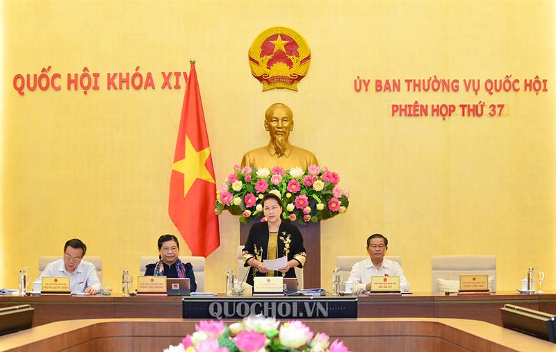 Dự kiến Chương trình phiên họp thứ 38 của UBTVQH