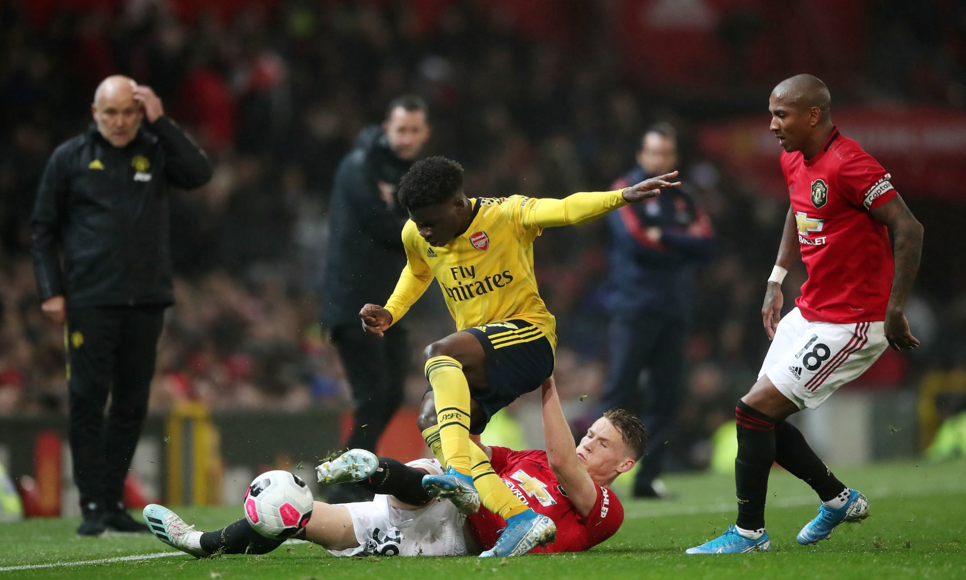 Man Utd và Arsenal chia điểm tại Old Trafford