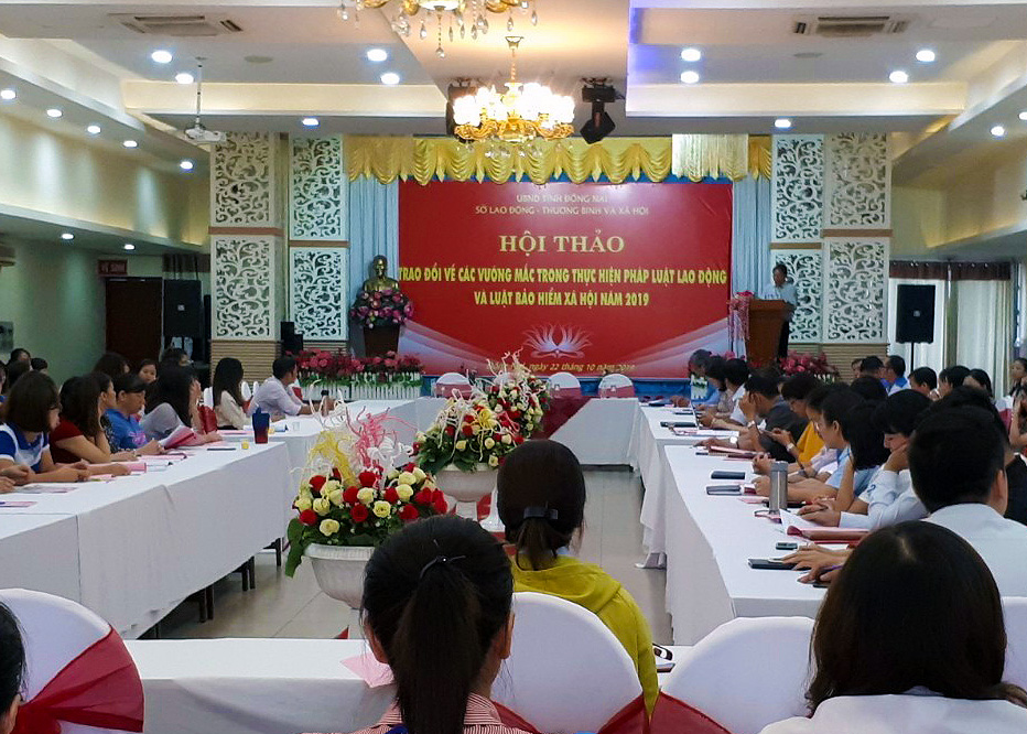 Đồng Nai Tháo gỡ khó khăn cho doanh nghiệp trong thực hiện pháp luật lao động và Luật BHXH