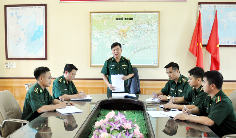 Quảng Ninh Đảng bộ Bộ đội Biên phòng chuẩn bị đại hội đảng bộ các cấp