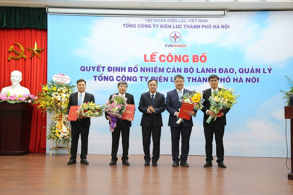 Công bố các quyết định bổ nhiệm Hội đồng thành viên EVNHANOI