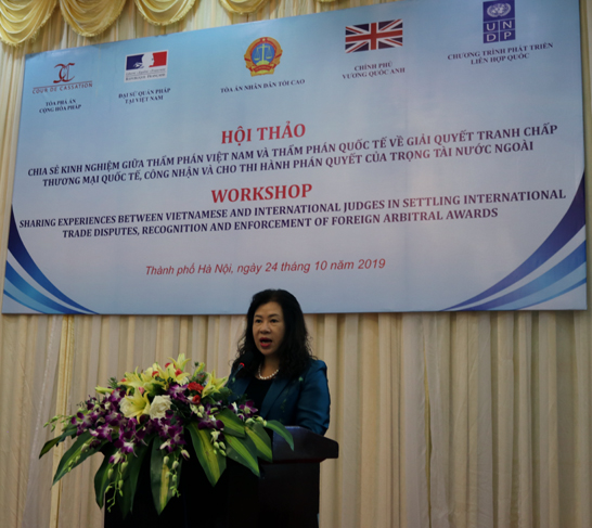 Nâng cao năng lực thẩm phán trong giải quyết tranh chấp thương mại quốc tế