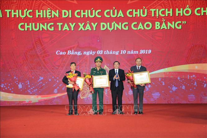 50 năm thực hiện Di chúc của Chủ tịch Hồ Chí Minh, chung tay xây dựng Cao Bằng