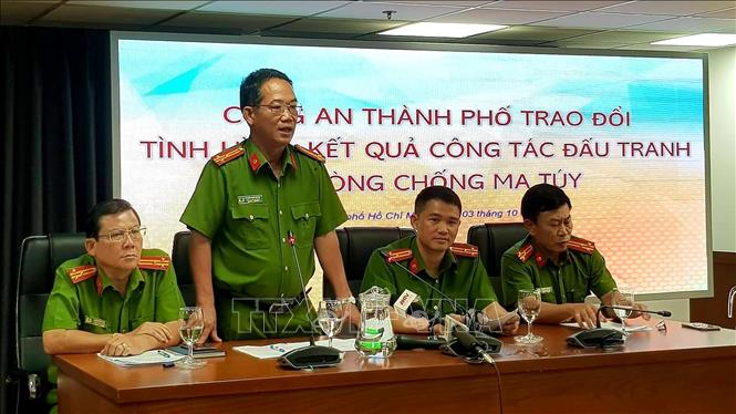 Thành phố Hồ Chí Minh triệt phá hàng loạt đường dây mua bán ma túy lớn