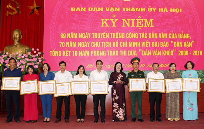 Hướng phong trào “Dân vận khéo” vào những việc mới, việc khó