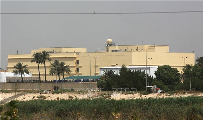 Tên lửa rơi gần Đại sứ quán Mỹ tại Iraq
