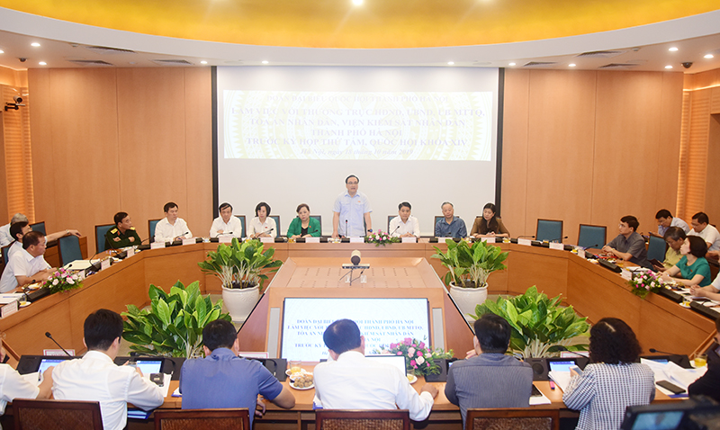 Hà Nội kiến nghị sửa đổi Luật Thủ đô
