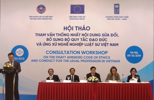Sửa đổi quy tắc đạo đức, ứng xử nghề nghiệp luật sư phù hợp với yêu cầu mới