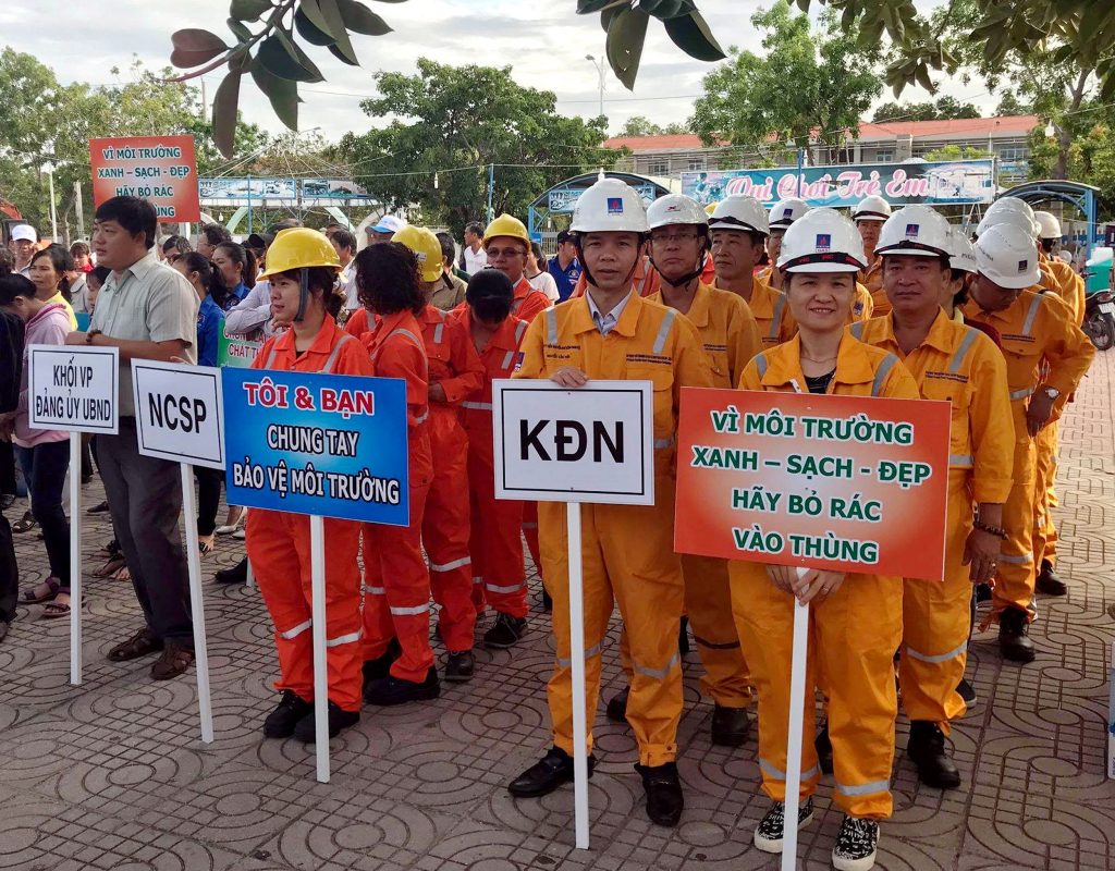 PV GAS Chung tay Vì một cộng đồng không rác thải nhựa