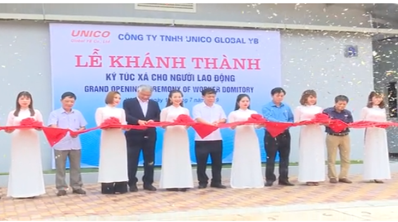 Yên Bái Khánh thành và đưa vào sử dụng công trình ký túc xá cho người lao động