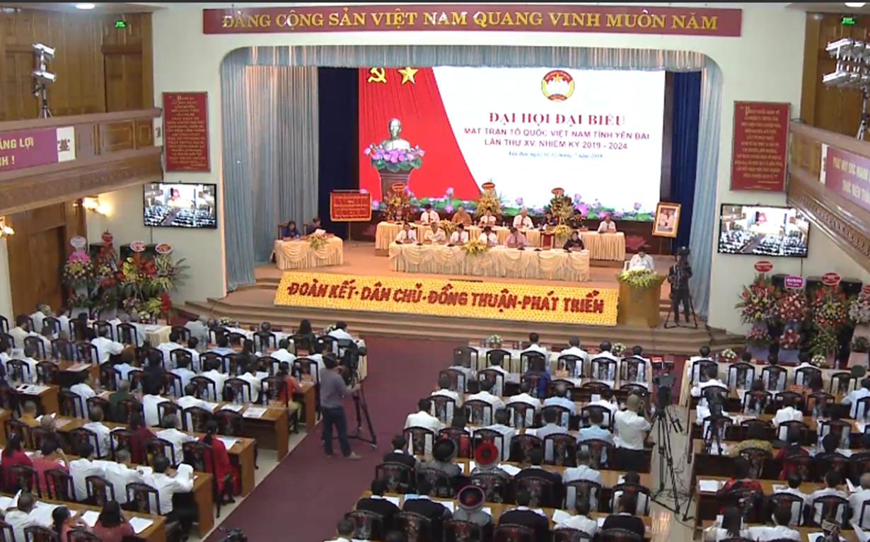 Đại hội đại biểu Mặt trận Tổ quốc Việt Nam tỉnh Yên Bái lần thứ XV thành công tốt đẹp