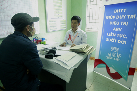 Tỷ lệ bao phủ BHYT trong điều trị HIV AIDS đạt trên 90