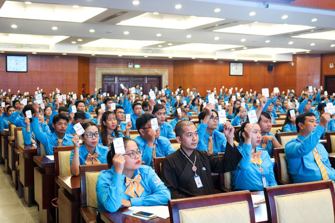 Anh Ngô Minh Hải tái đắc cử Chủ tịch Hội LHTN Việt Nam TP Hồ Chí Minh