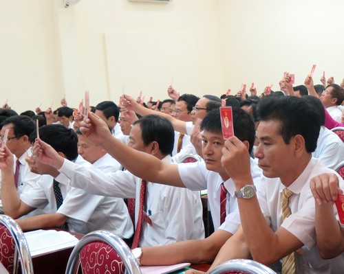 Nghệ An 4 đảng bộ được chọn đại hội điểm